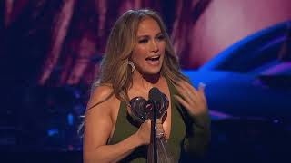 Jennifer Lopez  iHeart Radio Music Awards ICON Award Speech [upl. by Adraynek]