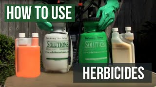 How to Use Herbicides [upl. by Aneris]