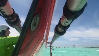 Bonaire windsurf Jibe City 4 15 2024 [upl. by December835]