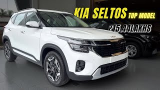 Kia Seltos HTX Facelift 2024 Review Features On Road Price [upl. by Couhp]