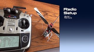 Trex 150 DFC Futaba Radio Setup and Bind Procedure [upl. by Eniamret571]