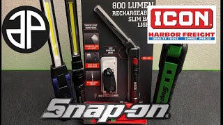 SnapOn vs ICON Work Light Comparison [upl. by China916]