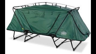 Kamp Rite Oversized Tent Cot setup [upl. by Sonitnatsnoc]