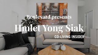 Hmlet unveils the Tiong Bahru coliving shophouse of your dreams  Condos for rent [upl. by Eidnyl691]