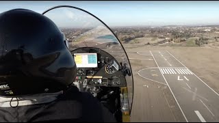 Microlight Aircraft Engine Failure on Take Off [upl. by Nangatrad]