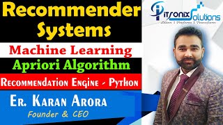 How to Build Recommendation Engine in Python using Apriori  Recommender systems machine learning [upl. by Lilaj]