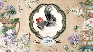 GALLO 2023 Horoscopo Oraculo chino para el Gallo 🐔 [upl. by Ylevol]