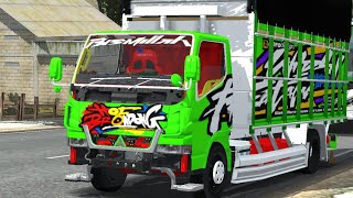 SHARE LIVERY CANTER SAMUDRA KAROSERI KRODONG FULL CUTTING STIKER🔥 [upl. by Isleana]