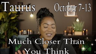 TAURUS quotWEEKLYquot OCTOBER 7  OCTOBER 13  ZODIAC TAROT READING 2024 [upl. by Placia]