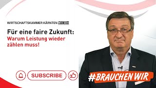 Für eine faire Zukunft Warum Leistung wieder zählen muss  brauchenwir [upl. by Erodisi]