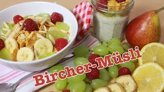 Mein BircherMüsli Rezept  Gesundes Frühstück ganz einfach  Melodie ♥ [upl. by Willem]