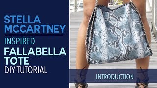 DIY Stella McCartney Tote  Intro [upl. by Winebaum]