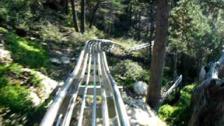 Tobotronc Alpine Coaster at Naturlandia in Andorra [upl. by Eldnek917]