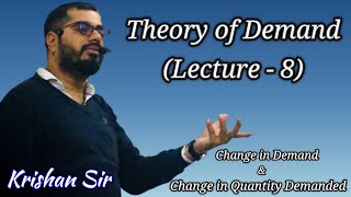 Theory of Demand  Lecture 8  CA Foundation  11th Class  BCom  BA  BBA [upl. by Iew736]