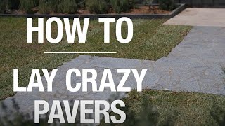 How to Lay Crazy Paving  Bunnings Warehouse [upl. by Dnomse54]