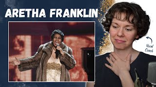 Vocal Coach Reacts to ARETHA FRANKLIN  You Make Me Feel Like A Natural Woman LIVE [upl. by Tennaj]