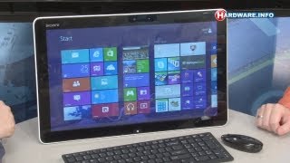 Windows 8 special en Sony Vaio Tab 20  HardwareInfo TV Dutch [upl. by Aicela]