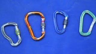 How to Pick the Right Carabiners  Rock Climbing [upl. by Nwahsram]