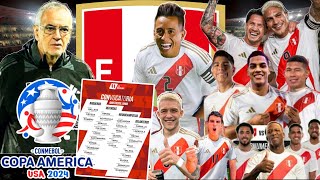 DEFINIDO LISTA de CONVOCADOS de SELECCIÓN PERUANA a COPA AMÉRICA 2024 FOSSATI rumbo a MUNDIAL 2026 [upl. by Alliuqat]