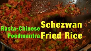 How to Make Schezwan Fried Rice  Vegetarian Szechuan Food [upl. by Ennywg853]