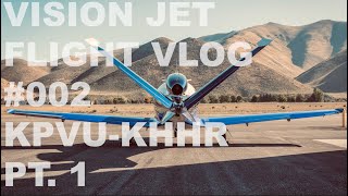 VISION JET TRANSITION FLIGHT VLOG [upl. by Namzed191]