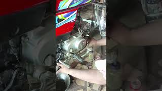 motorbike ka muffler saaf karne ka tarikaheavy bikes all [upl. by Naujid359]