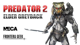 NECA Ultimate ELDER Predator GREYBACK  Lost Clan PARTE 10  Review en Español  Unboxing [upl. by Ardnatal]