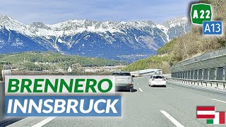 Confine di Stato ITALIA  AUSTRIA  Vipiteno  Brennero  Innsbruck  A22  A13 [upl. by Allehcim]