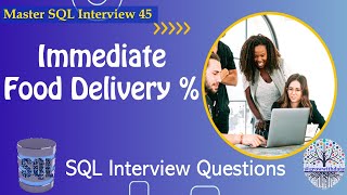 Immediate Food Delivery   SQL Interview  Data Engineer Interview Question  FAANG Interview [upl. by Erund]