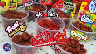 Mexican Candy 😋  Dulces Enchilados 🔥  The Mexican Food Channel  Dulces con Chile  mexicancandy [upl. by Hcelemile201]