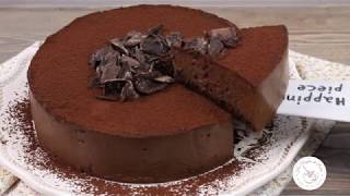 Torta mousse al cioccolato facile e veloce ricetta Ho Voglia di Dolce [upl. by Anet]