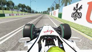 F1 2009 Brawn GP  Albert Park  123870 [upl. by Ellga]