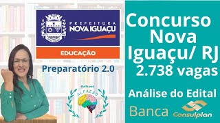 CONCURSO PÚBLICO DE NOVA IGUAÇURJ 2024 [upl. by Llehsal466]