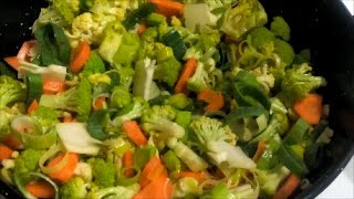 SALTEADO DE VERDURAS come saludable toda la semana  SAUTEED VEGETABLES [upl. by Isis]