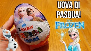 UOVA DI PASQUA KINDER DI FROZEN [upl. by Hanafee511]