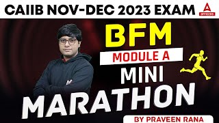 CAIIB Nov Dec 2023 Exam  CAIIB BFM Module A Mini Marathon [upl. by Newo]