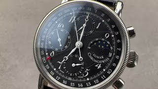 Chronoswiss Lunar Chronometer Chronograph CH7523 L Chronoswiss Watch Review [upl. by Yrahk255]