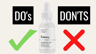 How To Use The Ordinary Niacinamide 10  Zinc 1 [upl. by Mcgraw]