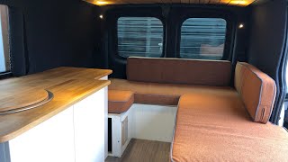 Self build Vivaro camper Start to finish under 15mins [upl. by Vachel47]