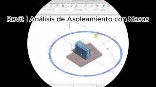 Revit  CAMINO DE SOL Y ESTUDIO SOLAR con Masas [upl. by Hintze762]