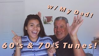 REACTING TO 60S AND 70S MUSIC W MY DAD [upl. by Analad]