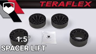 TeraFlex JL 15quot Performance Spacer Lift Kit [upl. by Htiekal]