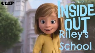 Rileys First Day at School  Disney Pixar  Inside Out  Clip [upl. by Terb472]