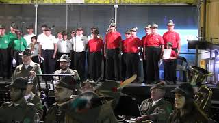 quot TRENTATRE Inno Alpini quot Coro ANA VALNURE e Fanfara Sezionale [upl. by Anivram]