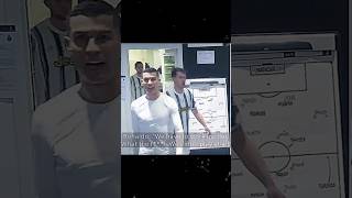 Ronaldo and cuadrado heated altercation during ucl match ronaldo football footballmatch support [upl. by Htez]