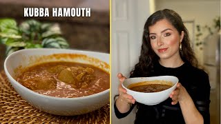 Kubba hamouth meat dumpling  كبة حامض [upl. by Hacker]