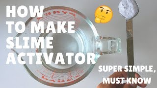 How to make slime activator  Borax Tutorial [upl. by Nosak]