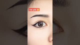 eyeliner tutorial for beginners  eyeliner  makeup makeup Eyeliner Shorts [upl. by Wylma]