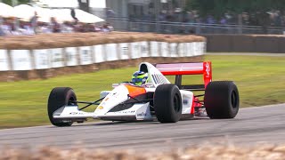 BEST Of Formula 1 Cars SOUNDS amp ACTION Goodwood Festival of Speed 2024 [upl. by Anirbac]