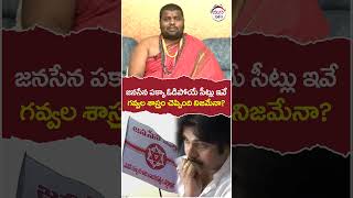 Gavvala Sastram Prediction On Janasena Seats  pawankalyan  apelectionresults  yuvagalam [upl. by Edme566]